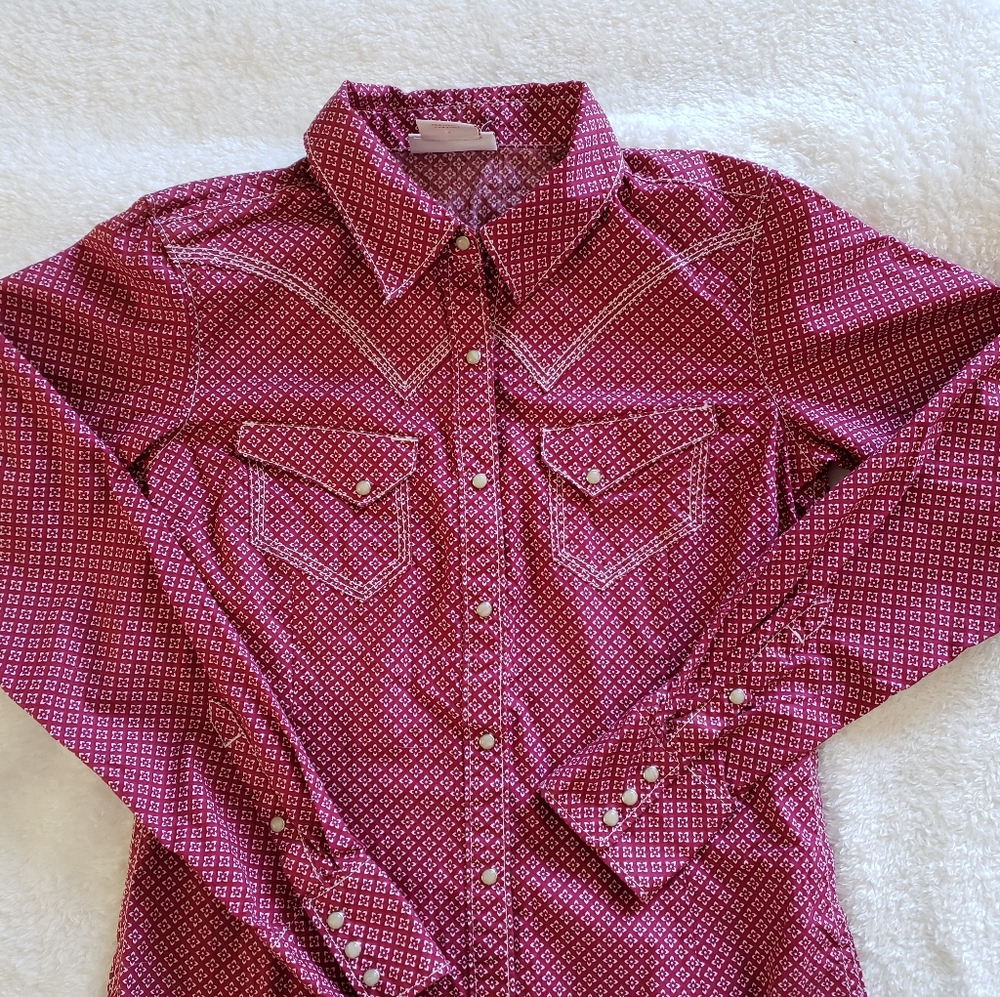 Women's western rodeo shirt